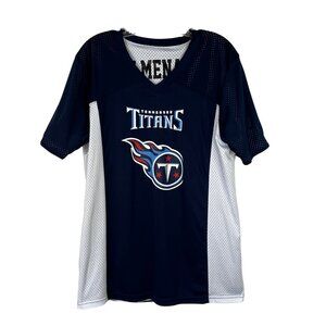 NFL Tennessee Titans Reversible Mesh Flag Football Jersey Mens Medium